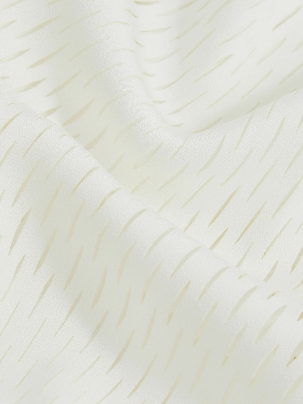 Atelier Laser-Cut Vest Top in Cream