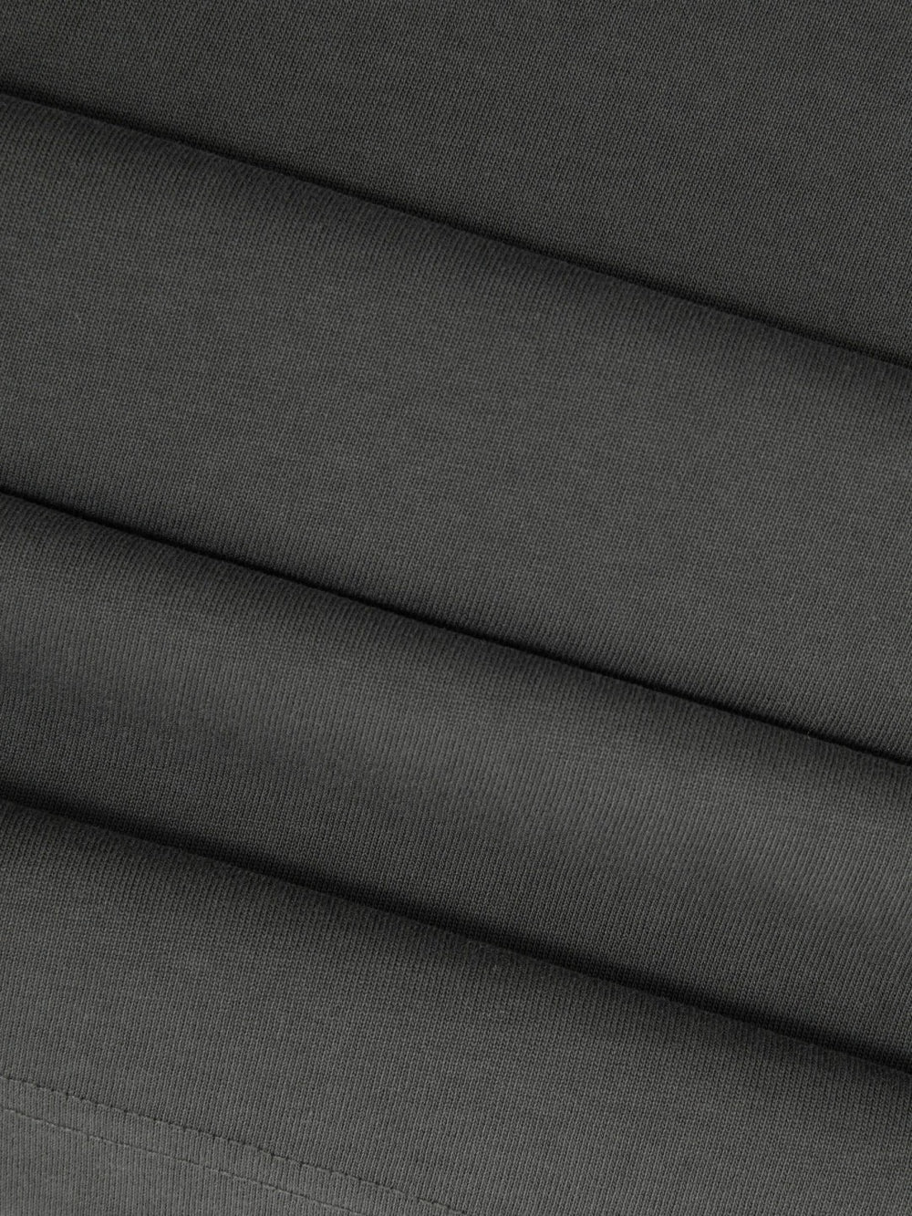 Cotton Garment-Dyed Oversized T-Shirt in Washed Black