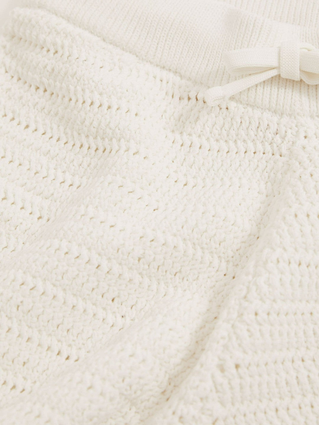 3-9 yrs McLaren F1 Team Crochet Shorts in Off White/Orange