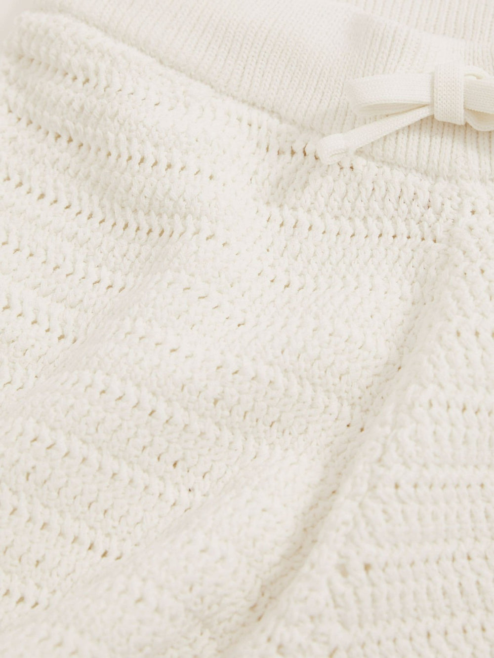 3-9 yrs McLaren F1 Team Crochet Shorts in Off White/Orange