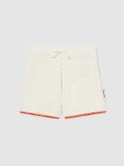 9-13 yrs McLaren F1 Team Crochet Shorts in Off White/Orange