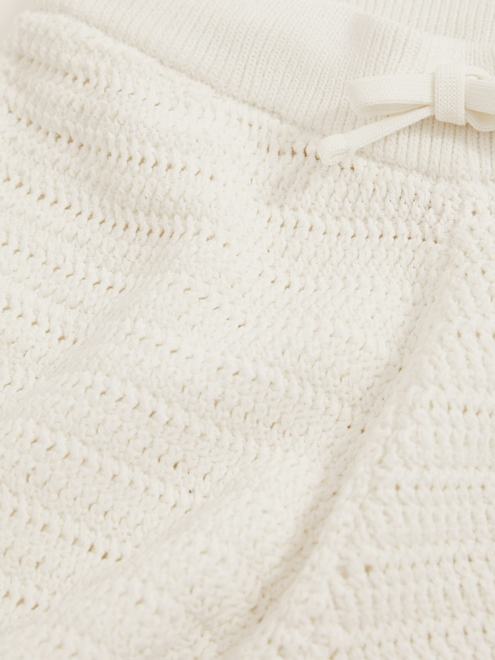 9-13 yrs McLaren F1 Team Crochet Shorts in Off White/Orange