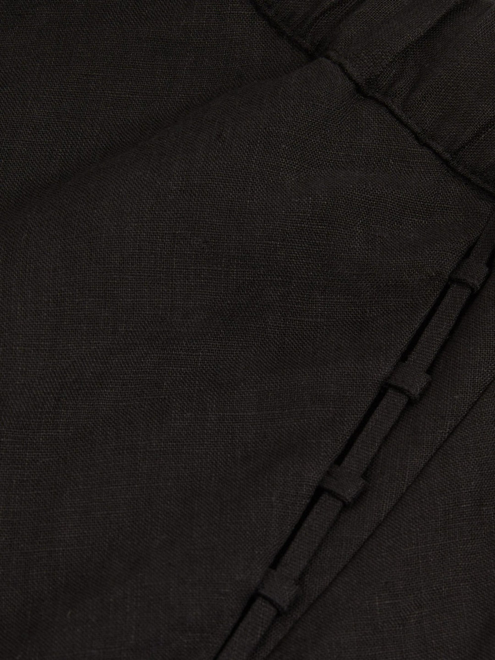 Slip Midi Skirt in Black