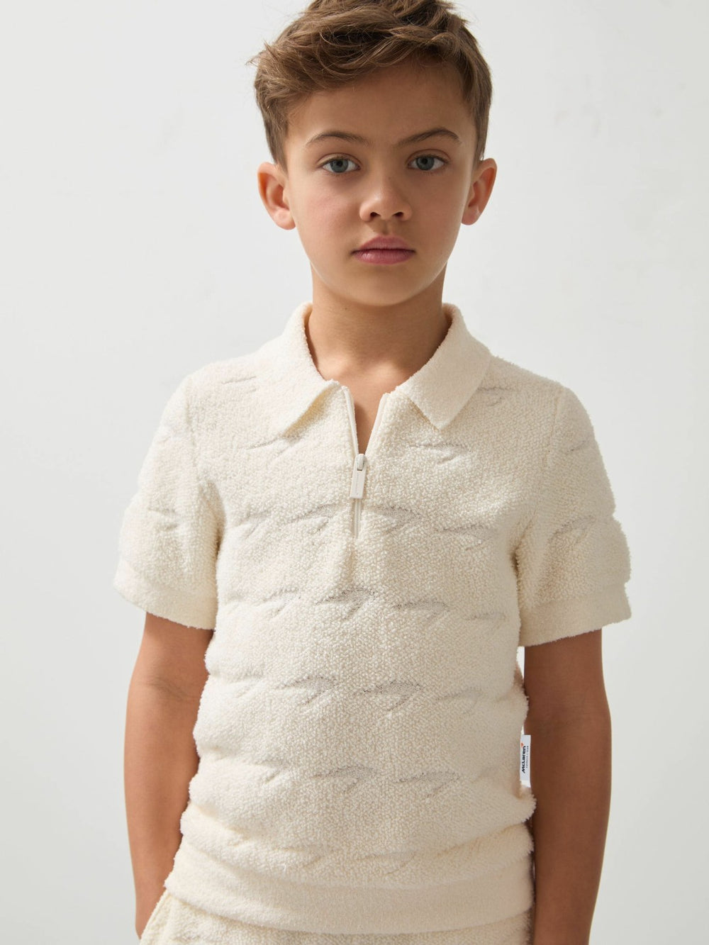 9-13 yrs McLaren F1 Team Speedmark Polo Shirt in White