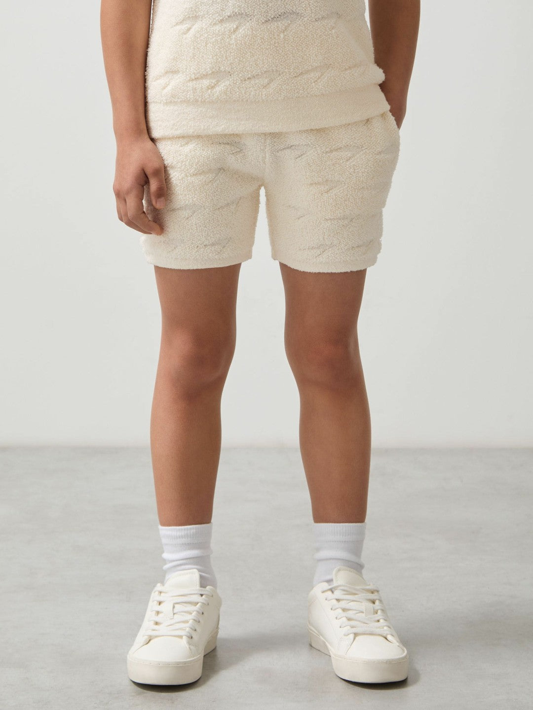 9-13 yrs McLaren F1 Team Speedmark Terry Shorts in White