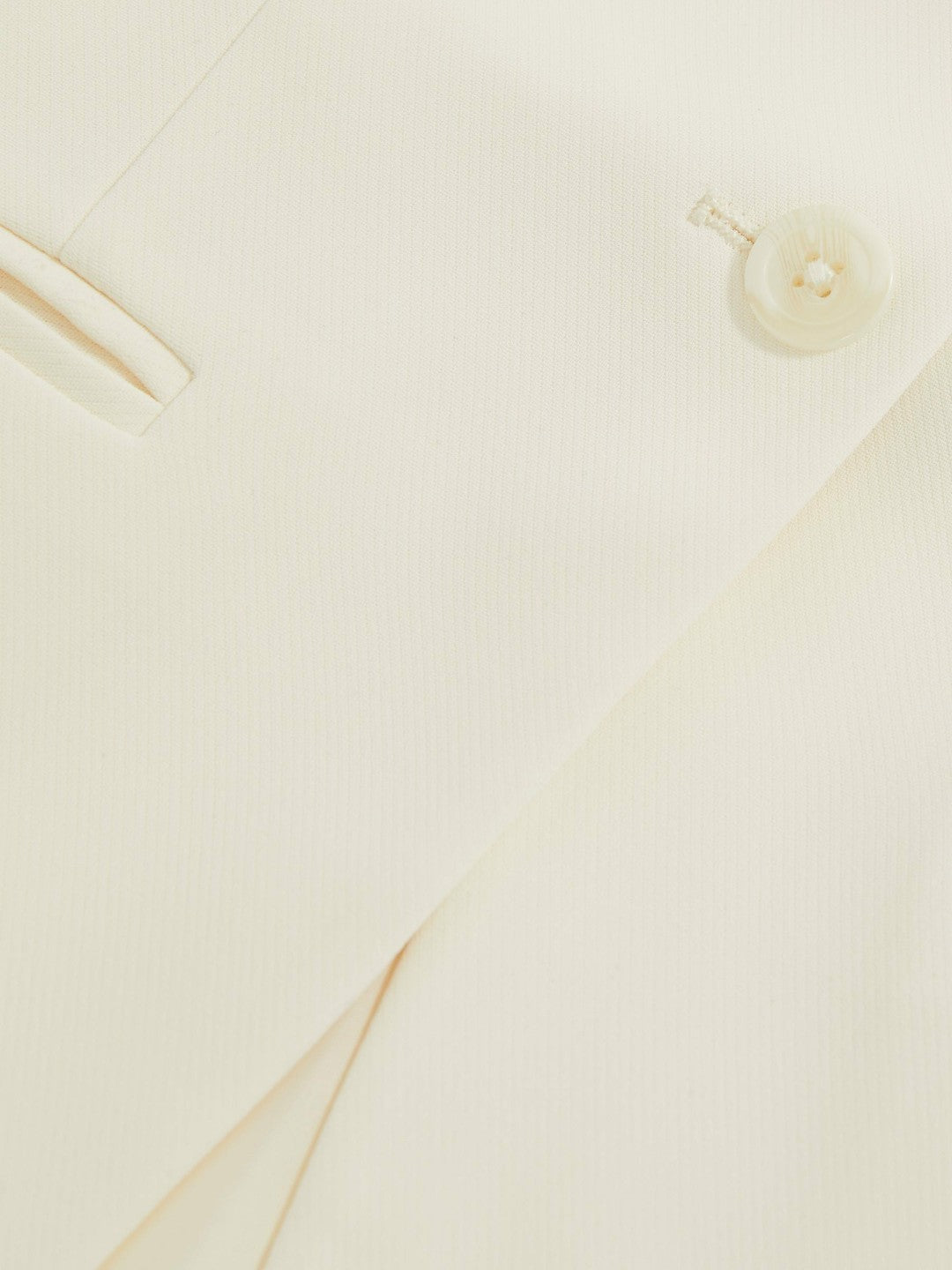 Luxe Suiting Vest in Cream