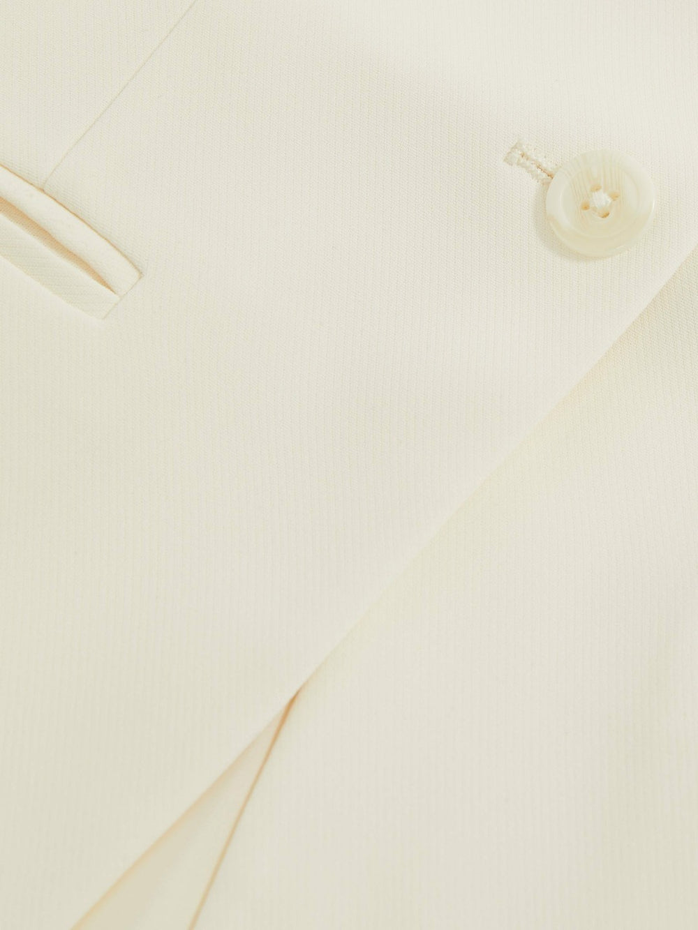 Luxe Suiting Vest in Cream