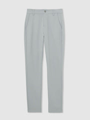 Paige Slim-Fit Stretch Trousers in Moon Shadow Blue