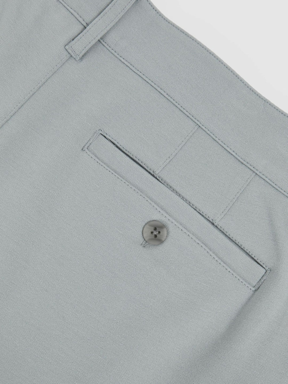 Paige Slim-Fit Stretch Trousers in Moon Shadow Blue