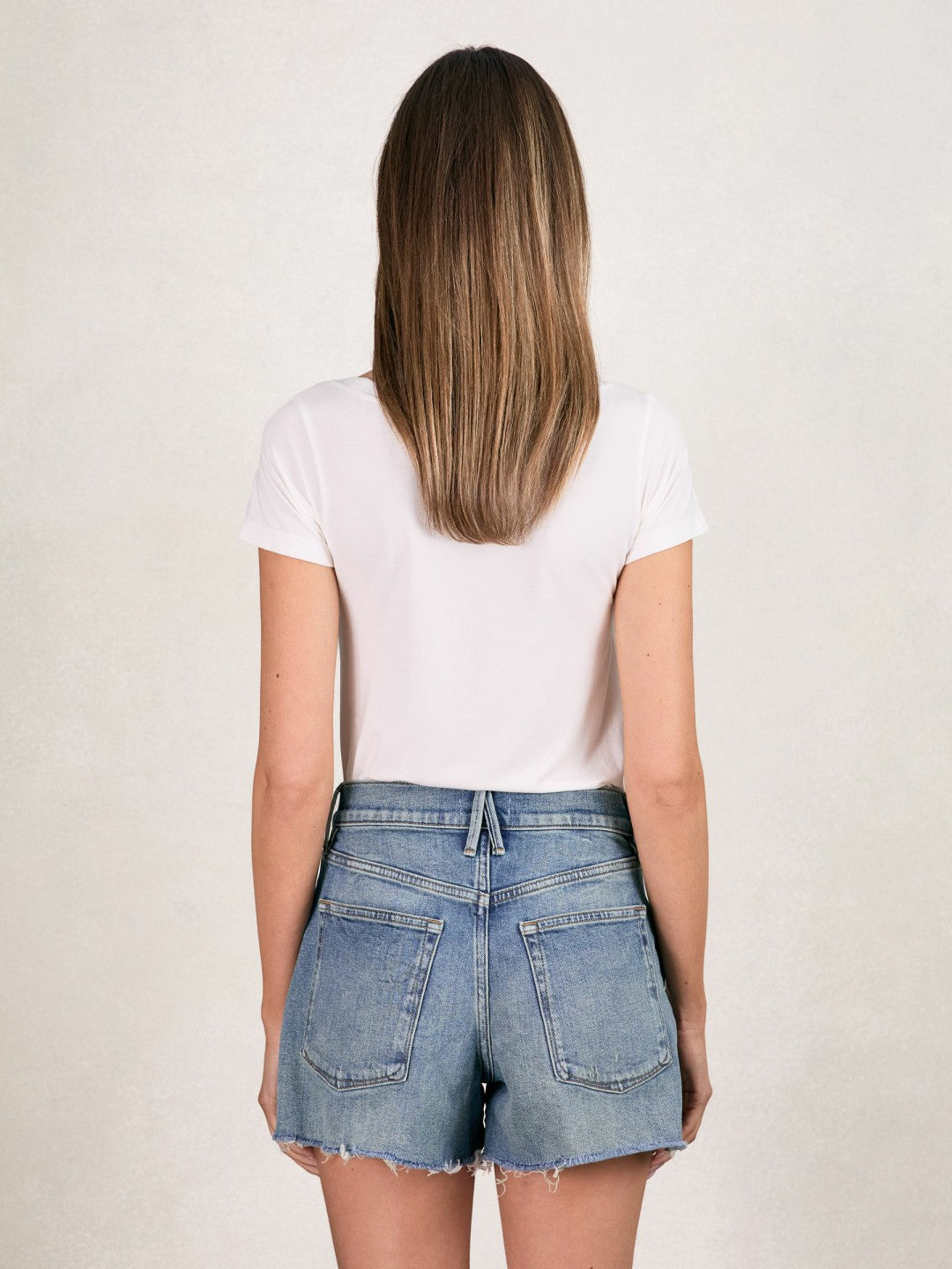 Short Sleeve T-Shirt in Cream
