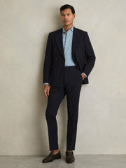Washed Cotton Chambray Shirt in Blue