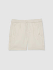 13-14 yrs Relaxed Drawstring Shorts in Off White