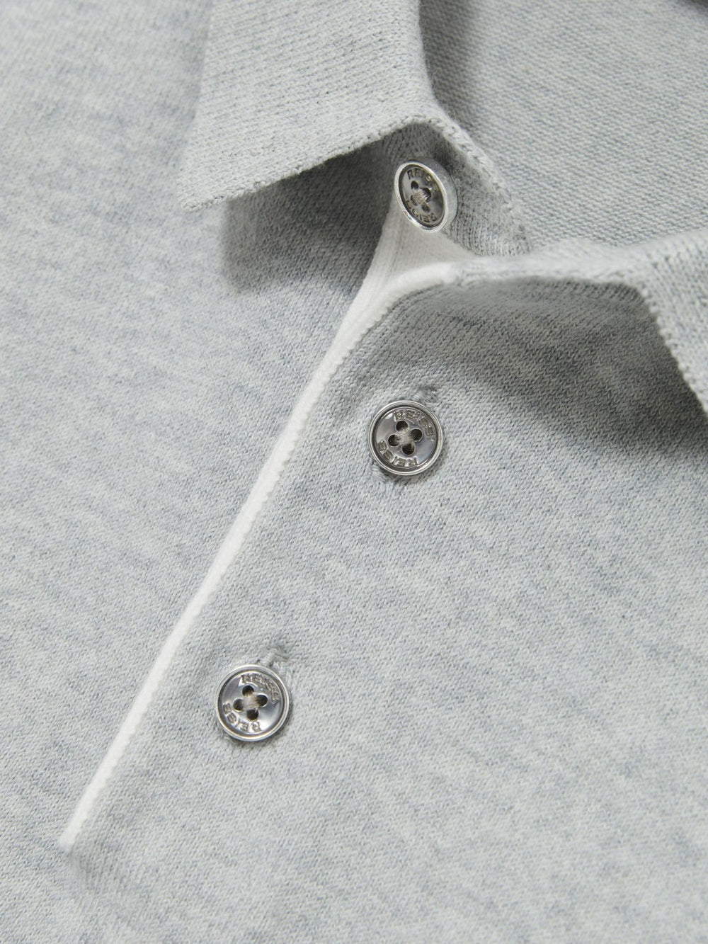 9-13 yrs Contrast Placket Polo Shirt With Cotton in Washed Sage