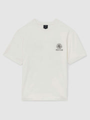 | Ché Cotton Palm-Tree T-Shirt in White