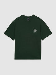| Ché Cotton Palm-Tree T-Shirt in Green