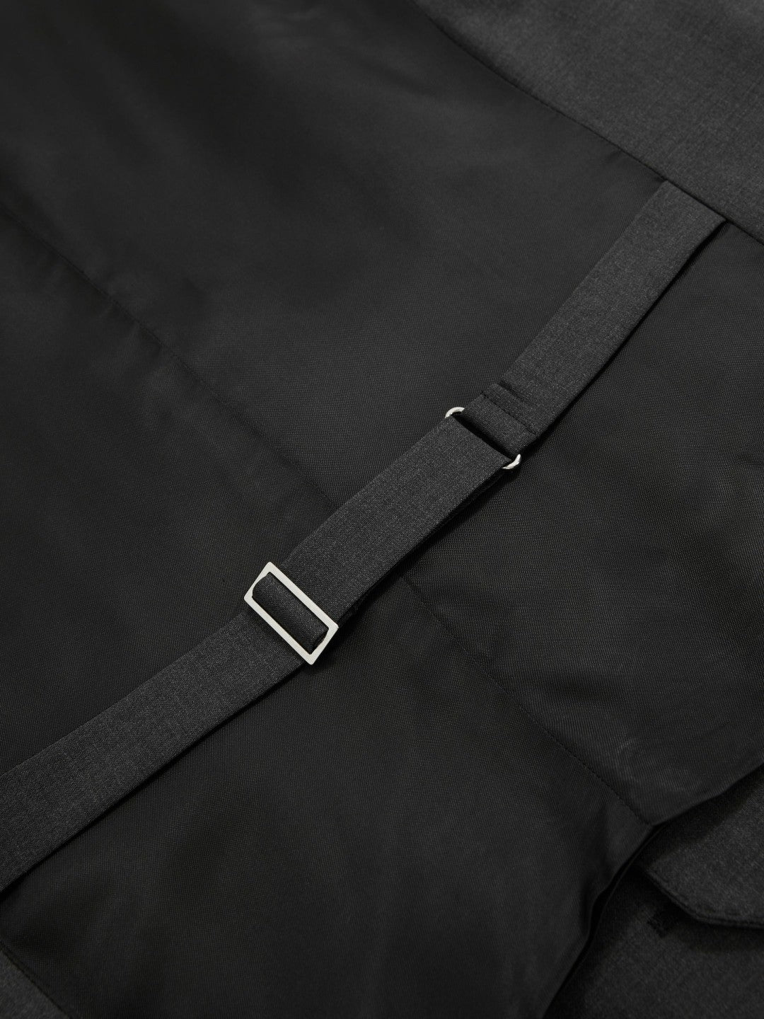 Wool-Blend Slim-Fit Waistcoat in Grey