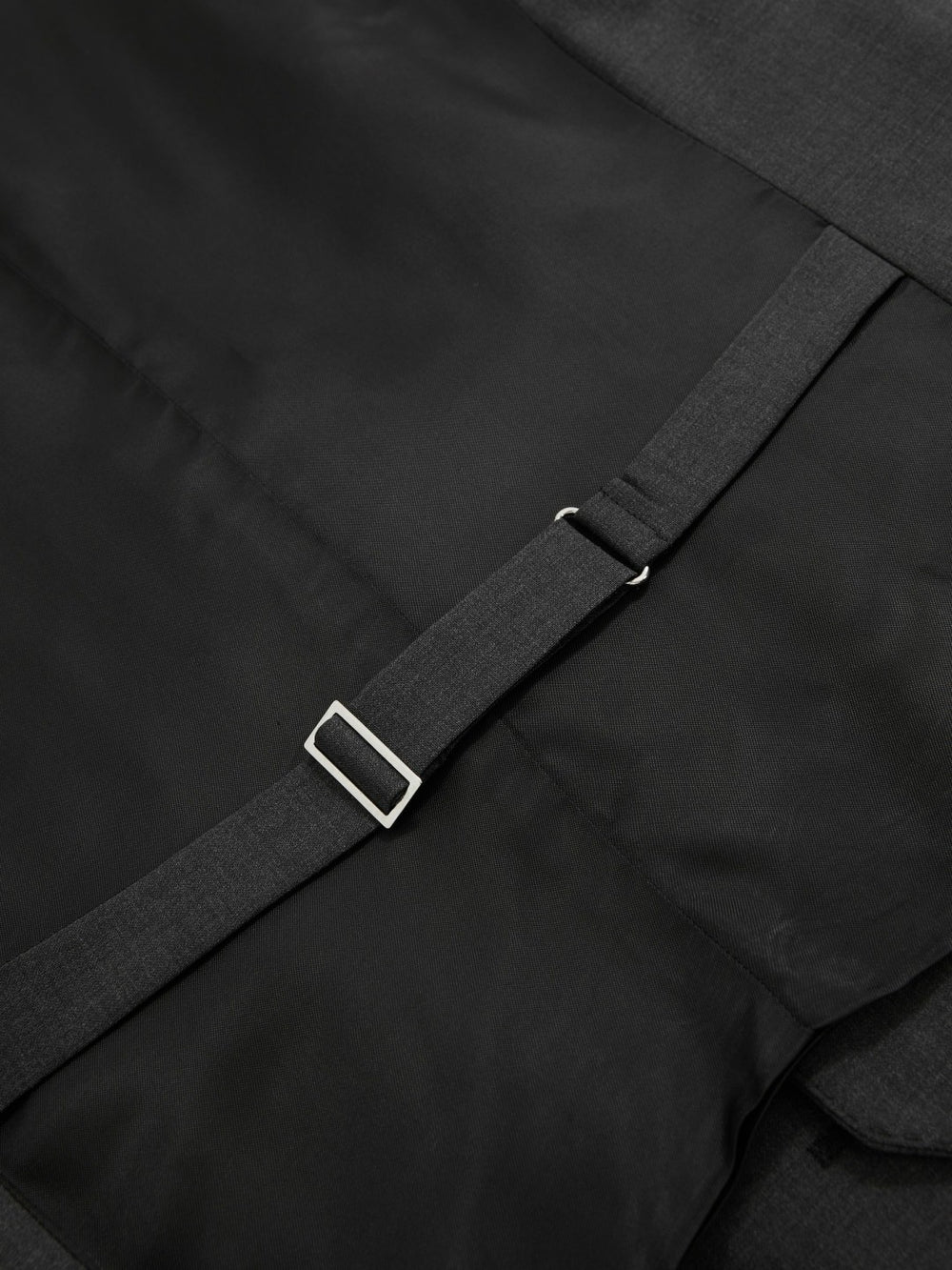 Wool-Blend Slim-Fit Waistcoat in Grey