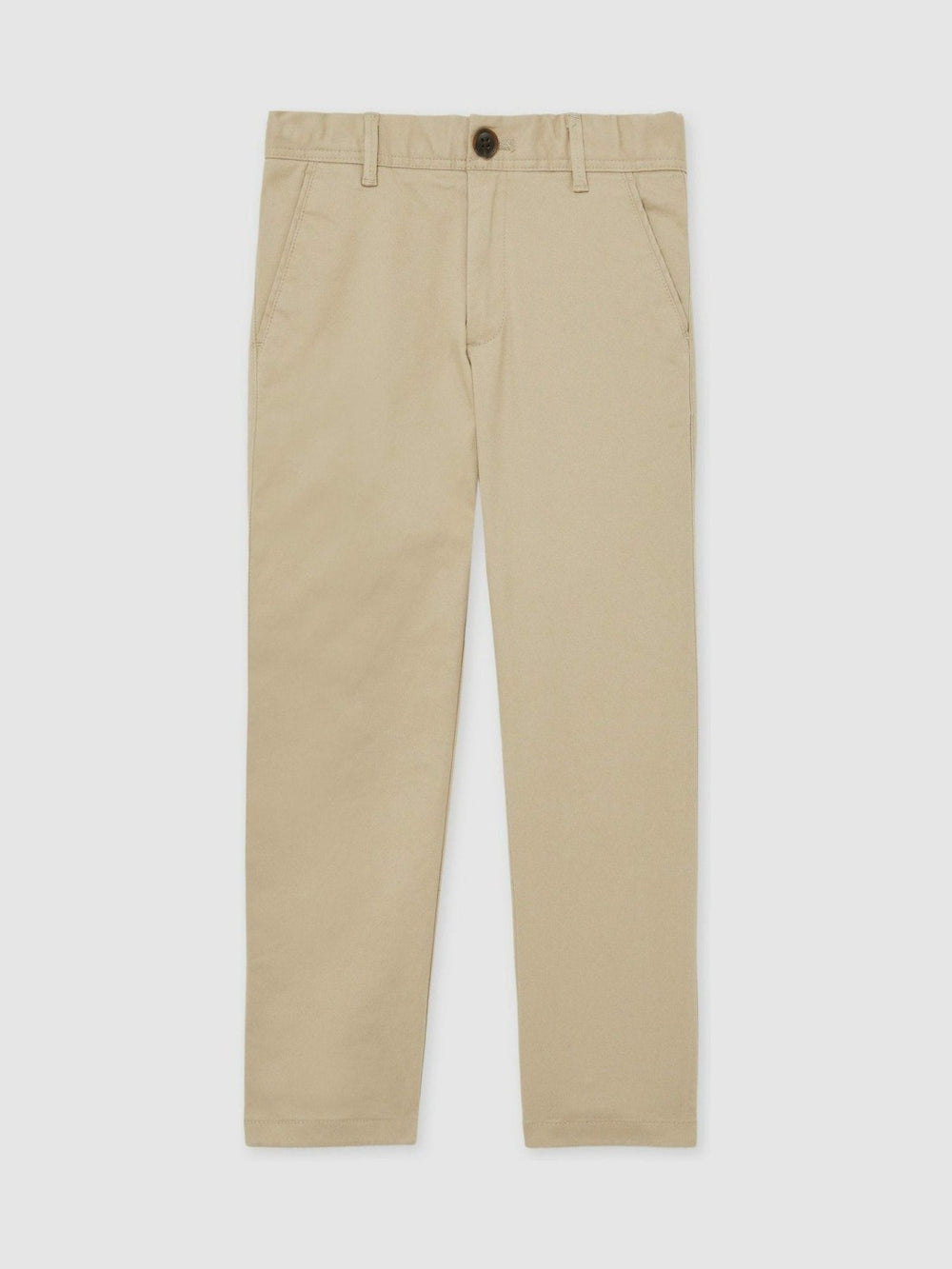 9-13 yrs Slim Fit Casual Chinos in Stone