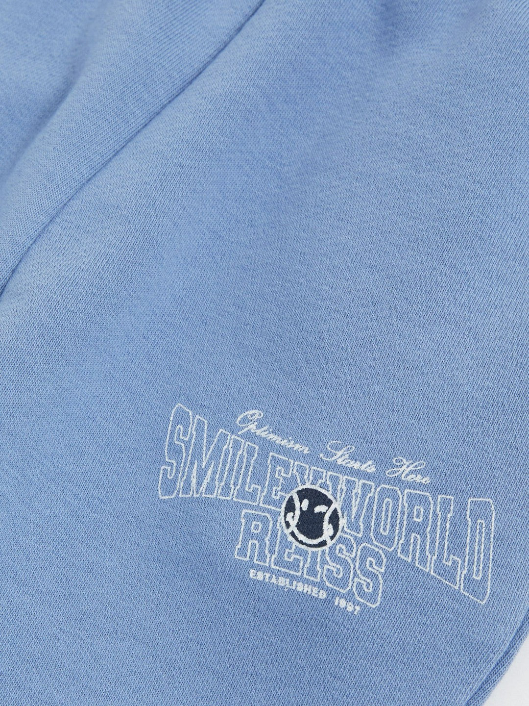 13-14 yrs SmileyWorld Cuffed Joggers Unisex Fit in Blue