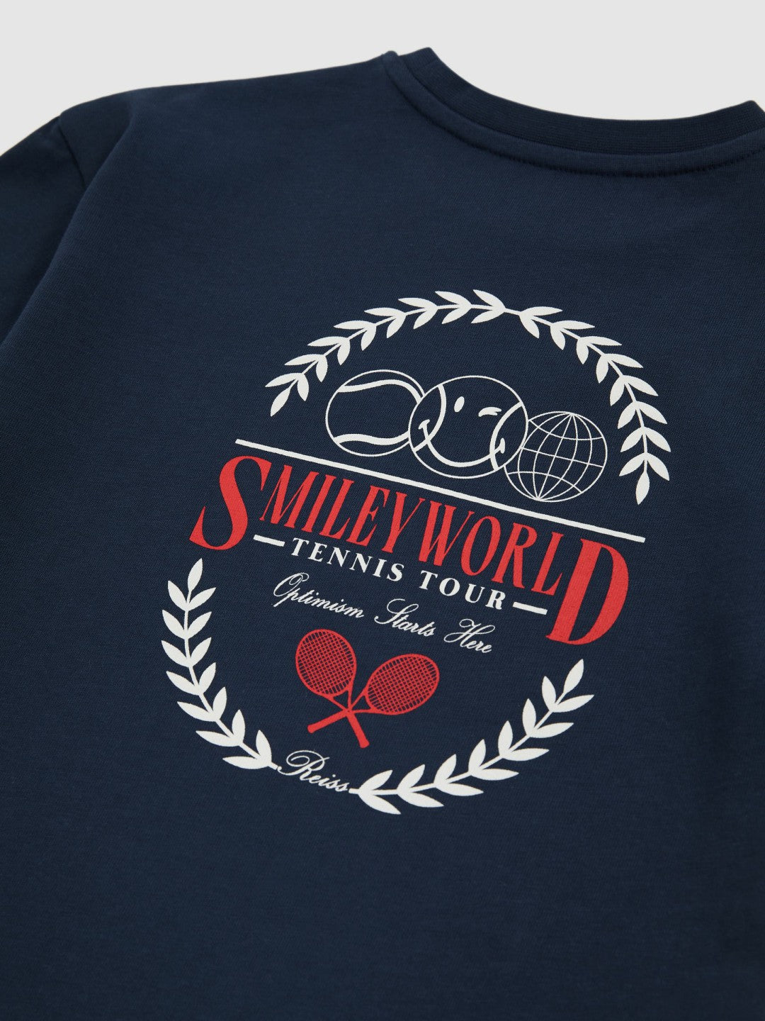 3-9 yrs SmileyWorld Oversize T-Shirt in Navy