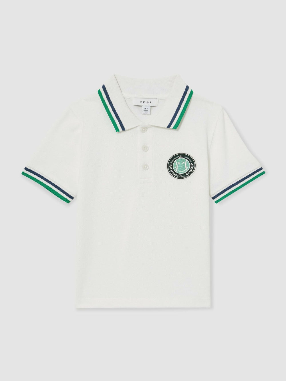 9-13 yrs SmileyWorld Piqué Polo Shirt in White