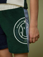 13-14 yrs SmileyWorld Towelling Shorts in Blue