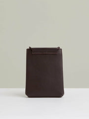 Leather Phone Holder in Oxblood