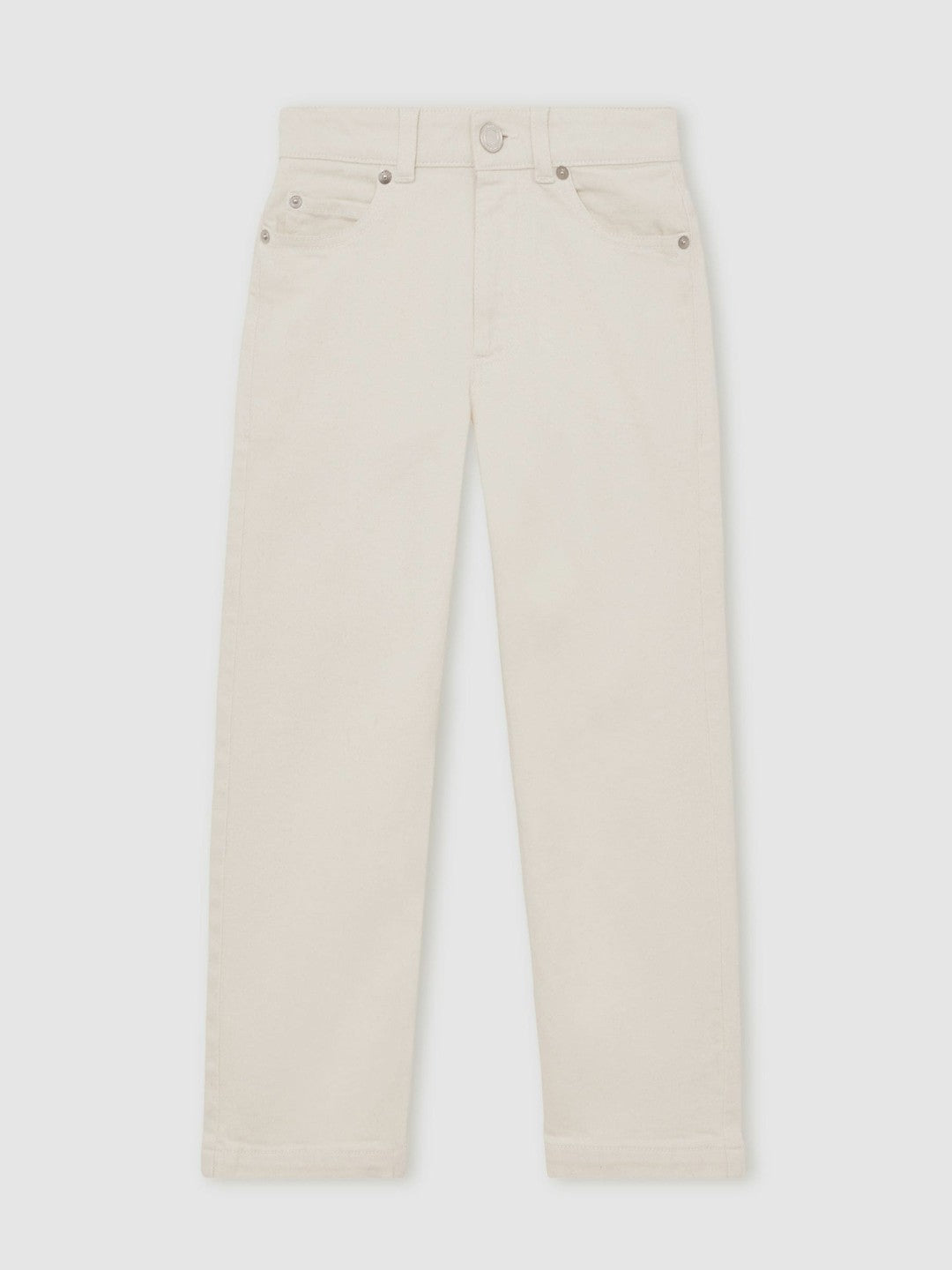 9-13 yrs Relaxed-Fit Jeans in Off White