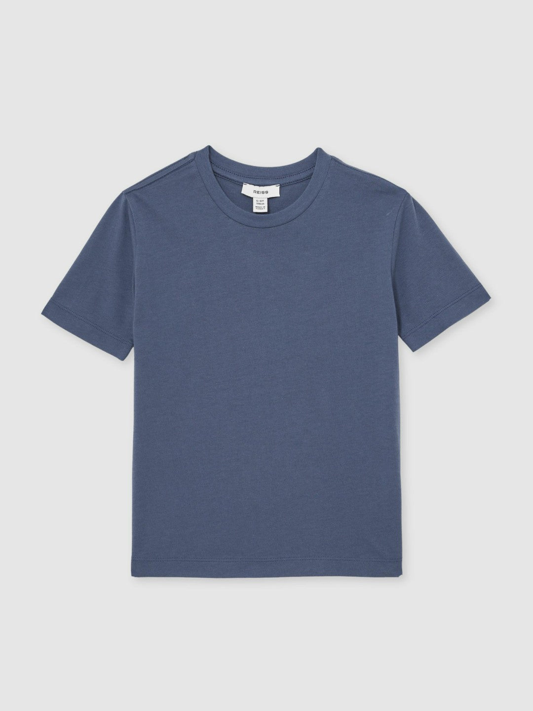 3-9 yrs Crew Neck T-Shirt in Ocean Blue