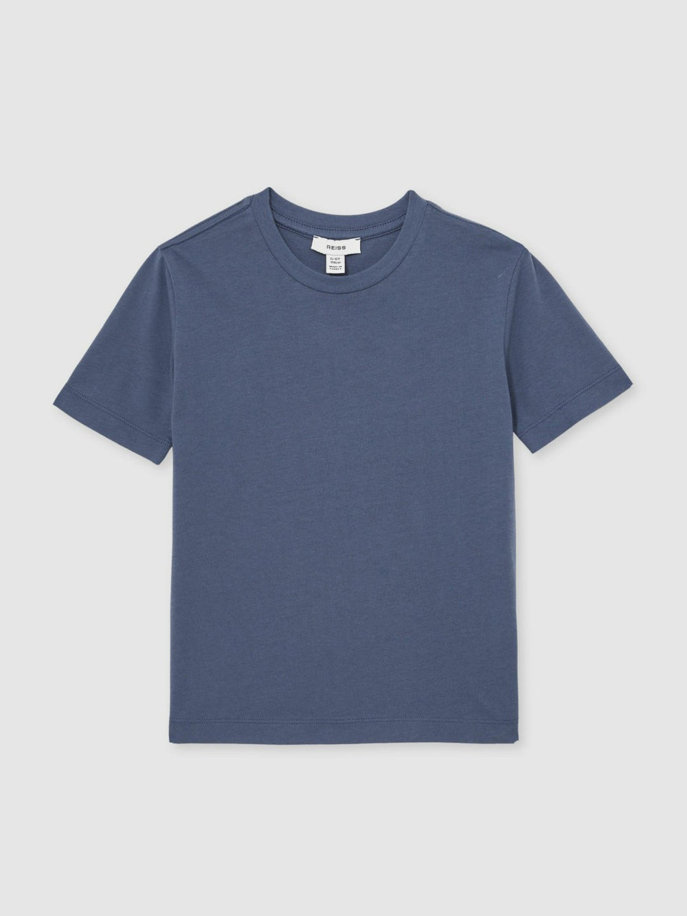 3-9 yrs Crew Neck T-Shirt in Ocean Blue