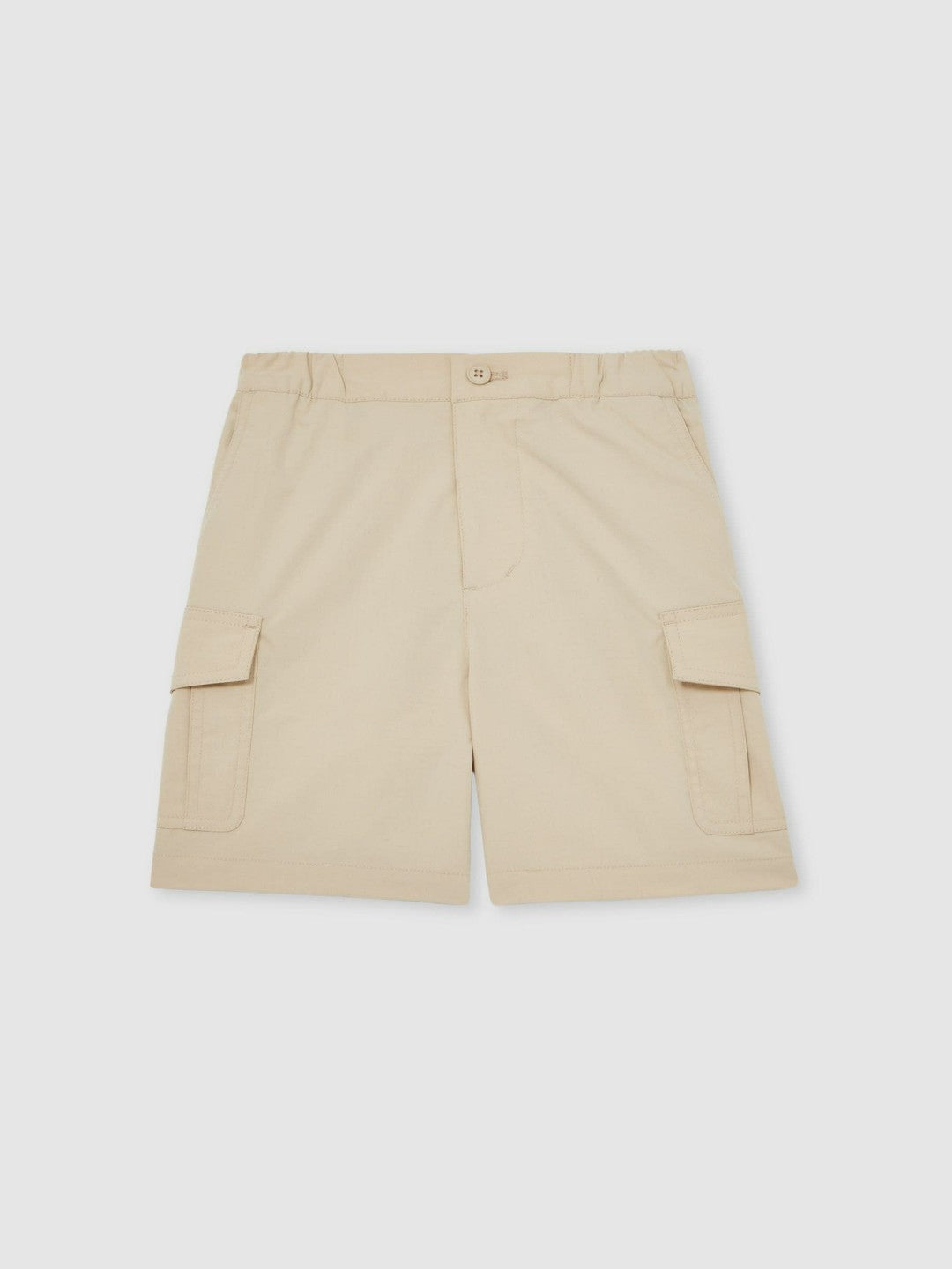 9-13 yrs Ripstop Cargo Shorts in Light Stone