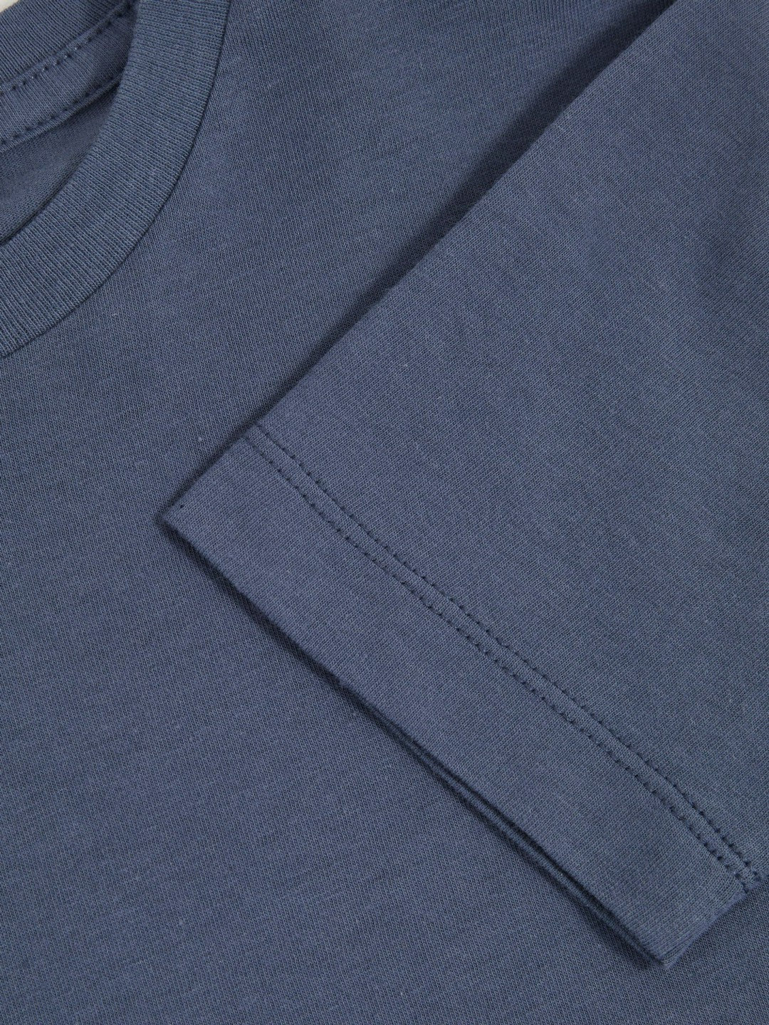 9-13 yrs Crew Neck T-Shirt in Ocean Blue
