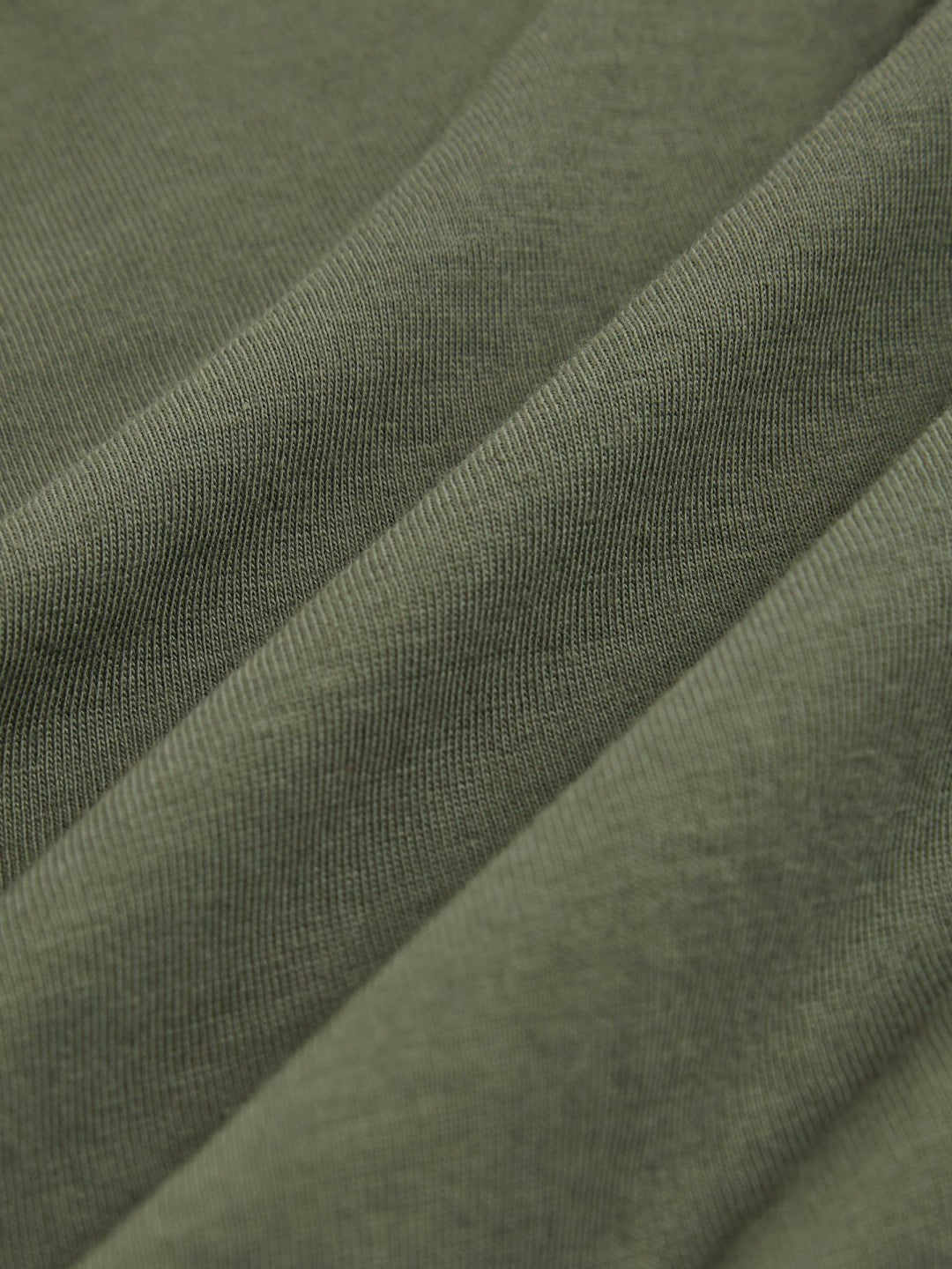 9-13 yrs Crew Neck T-Shirt in Dark Sage
