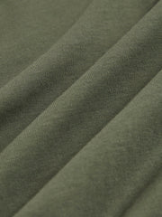9-13 yrs Crew Neck T-Shirt in Dark Sage