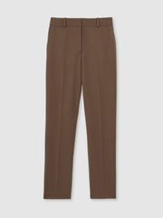 Slim Fit Suit Trousers in Mink Neutral