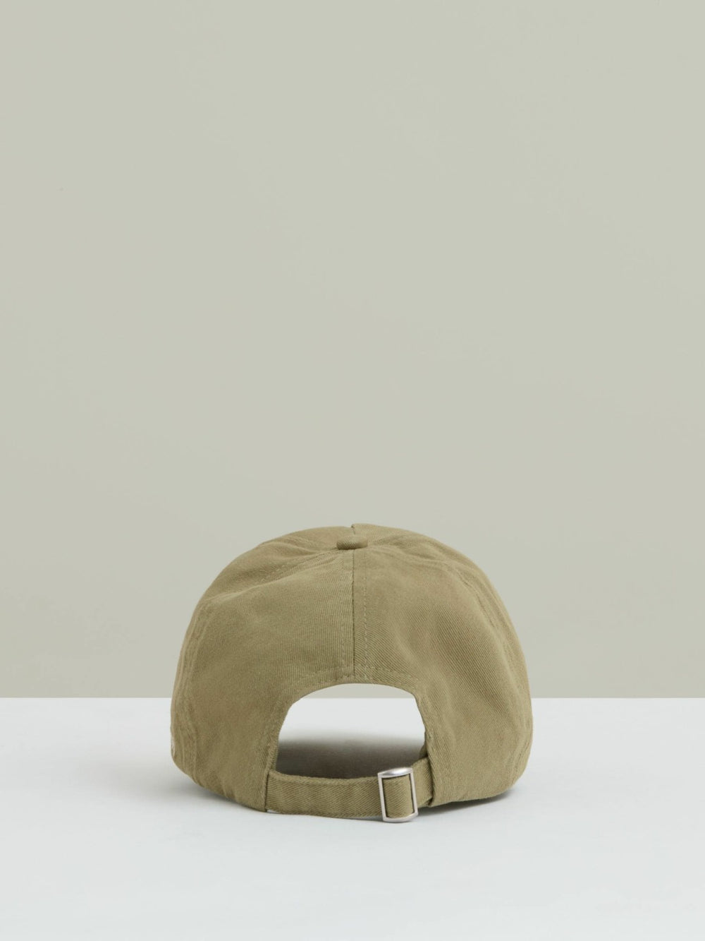 Sunset-Embroidered Cap in Washed Sage