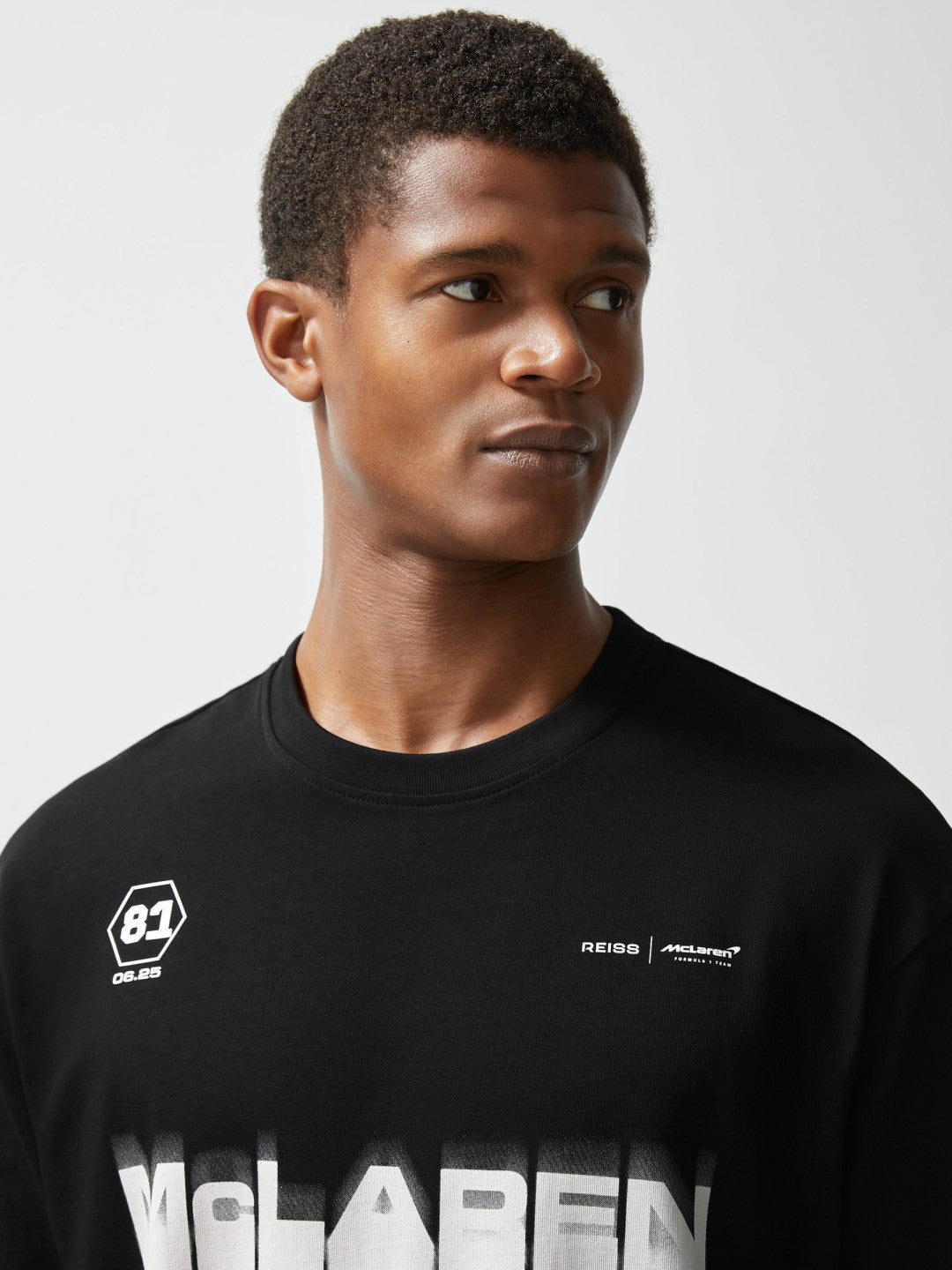 McLaren F1 Team British GP T-Shirt Unisex Fit in Black