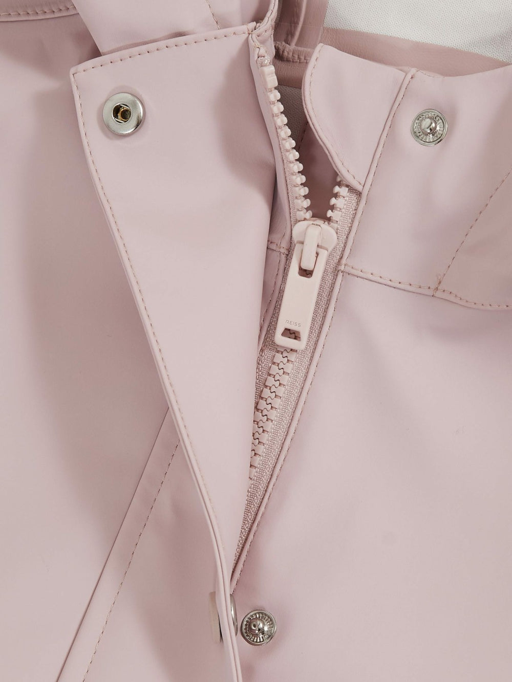 Hooded Rain Jacket in Pink