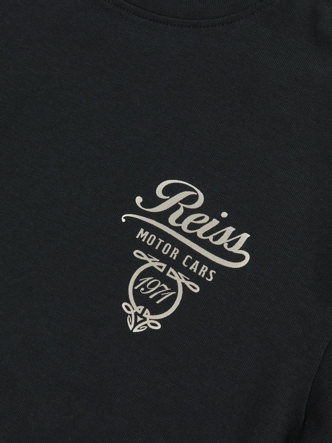 3-9 yrs Cotton Motor Cars-Print T-Shirt in Washed Blue/White