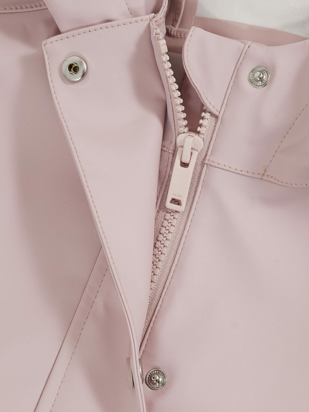 Hooded Rain Jacket in Pink