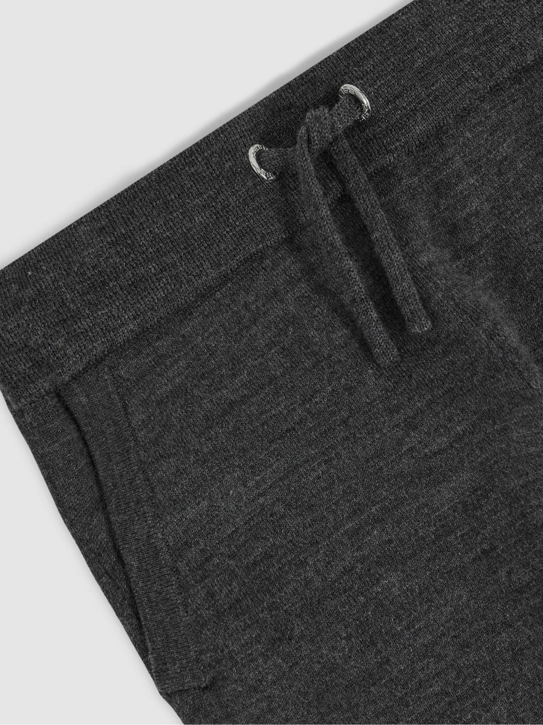 13-14 yrs Merino Wool Cuffed Joggers in Derby Grey Melange