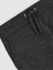 13-14 yrs Merino Wool Cuffed Joggers in Derby Grey Melange
