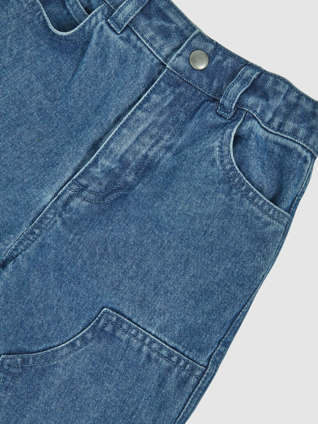 13-14 yrs Straight-Leg Carpenter Jeans in Mid Blue
