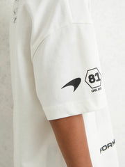 9-13 yrs McLaren F1 Team British GP T-Shirt Unisex Fit in White