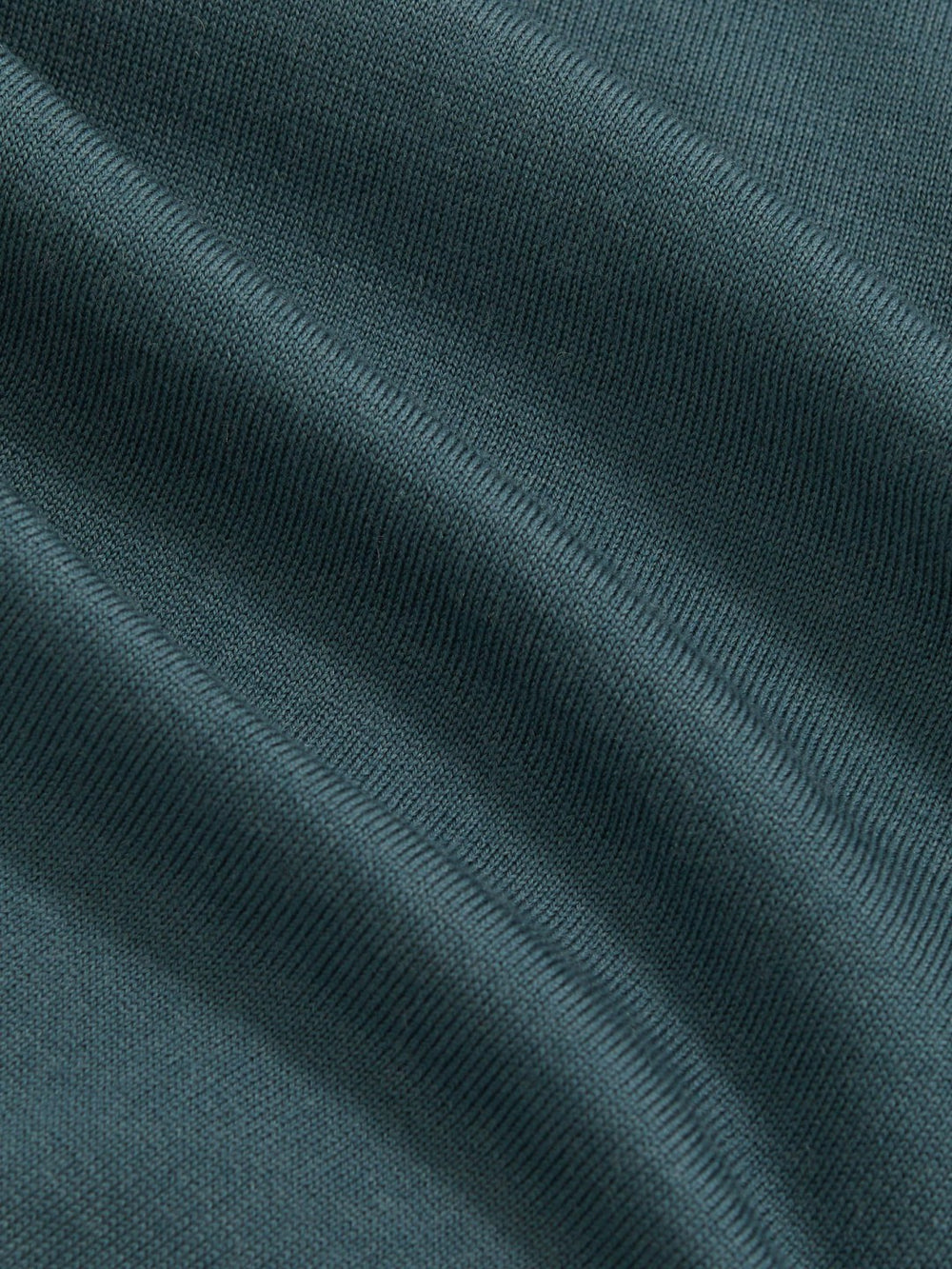 Merino Wool Long-Sleeve Polo Shirt in Orion Blue
