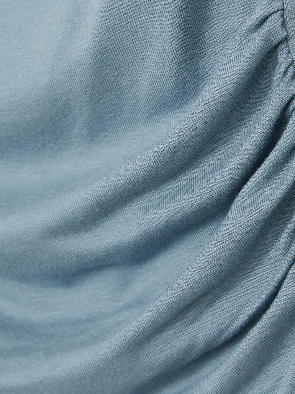 3-9 yrs Ruched Jersey Vest in Blue
