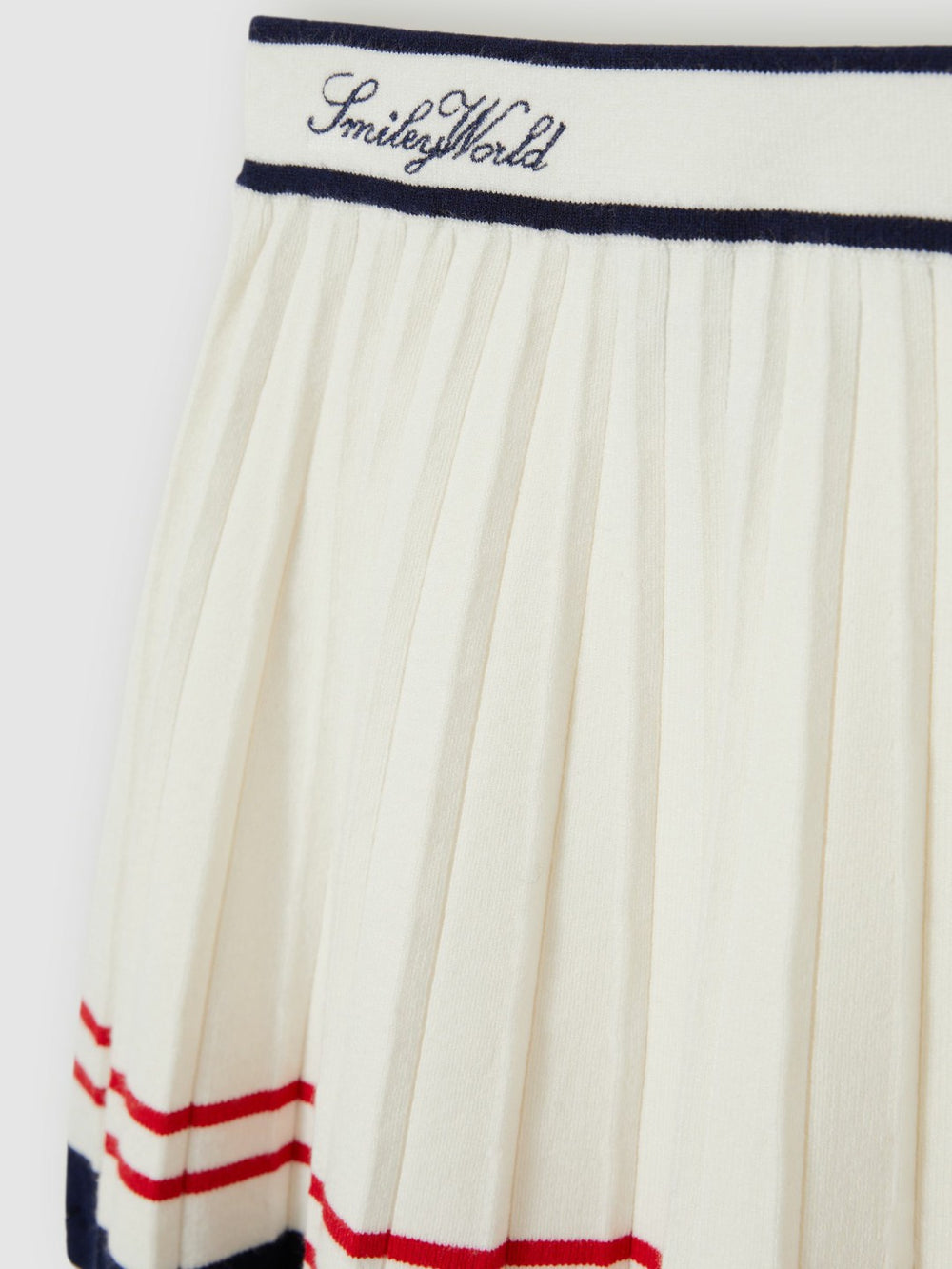 9-13 yrs SmileyWorld Tennis Skirt in Off White