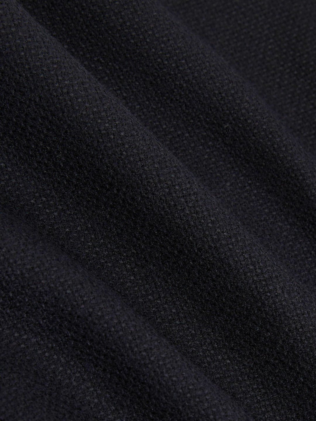 Wool-Blend Single-Breasted Blazer Slim-Fit in Navy