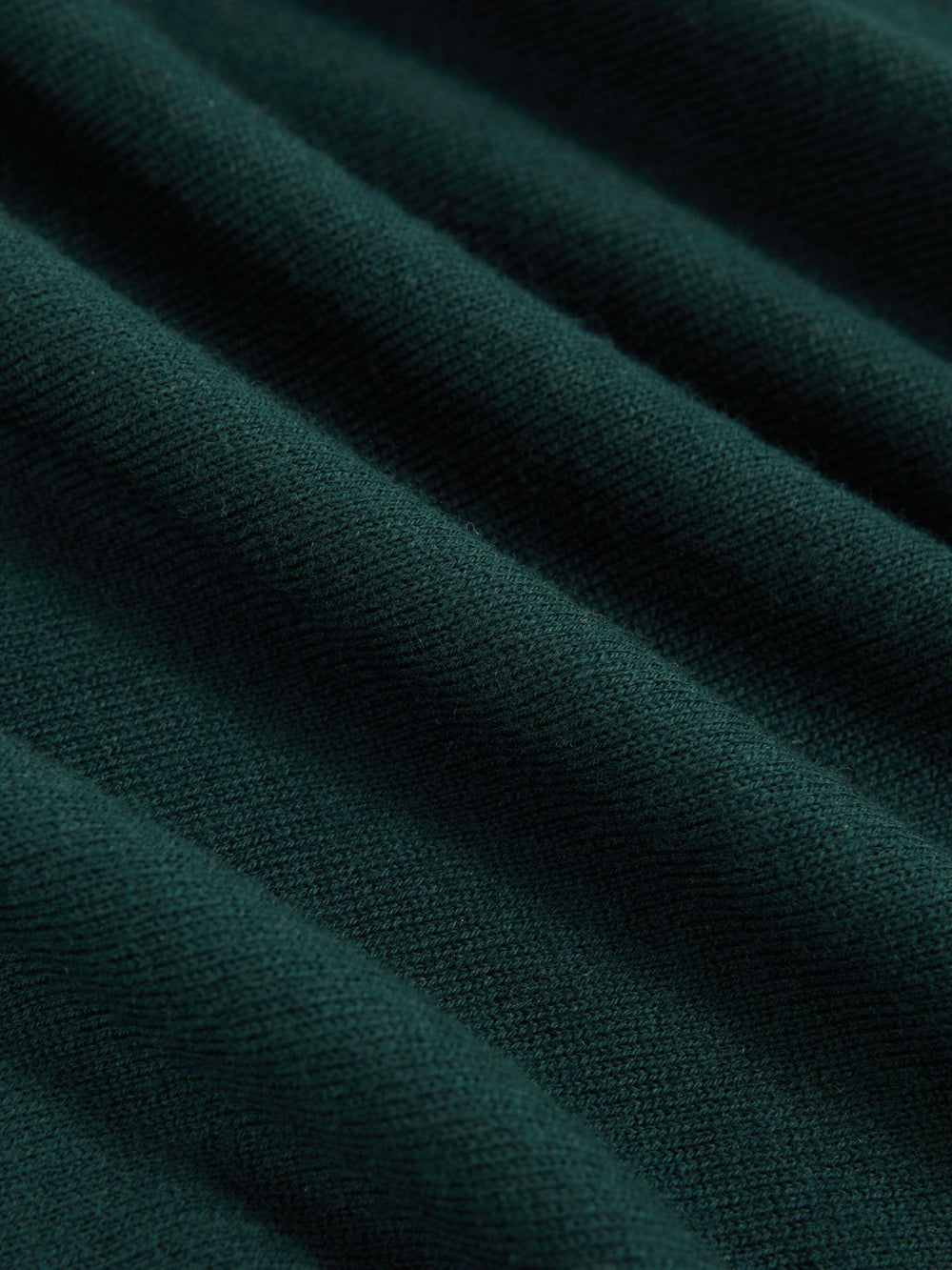 Merino Wool Crew-Neck Jumper in Green