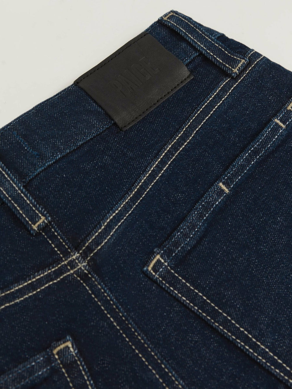 Paige Denim Bermuda Shorts in Navy